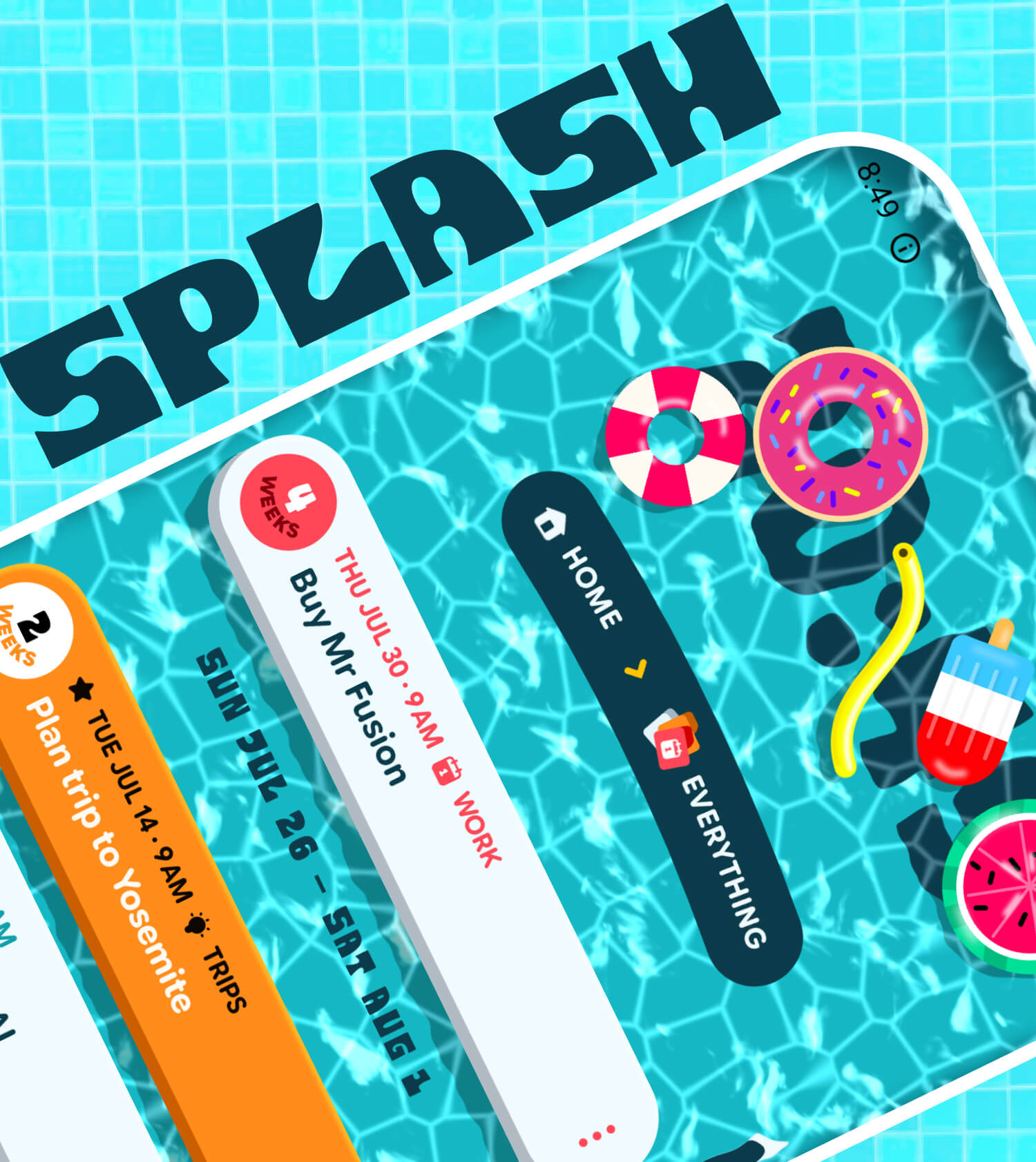 The Splash theme in Headscratch