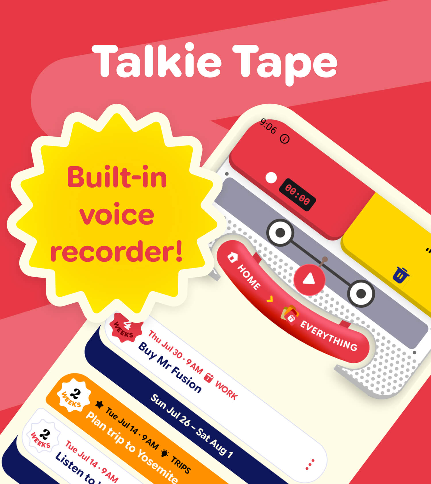 The Talkie Tape theme in Headscratch